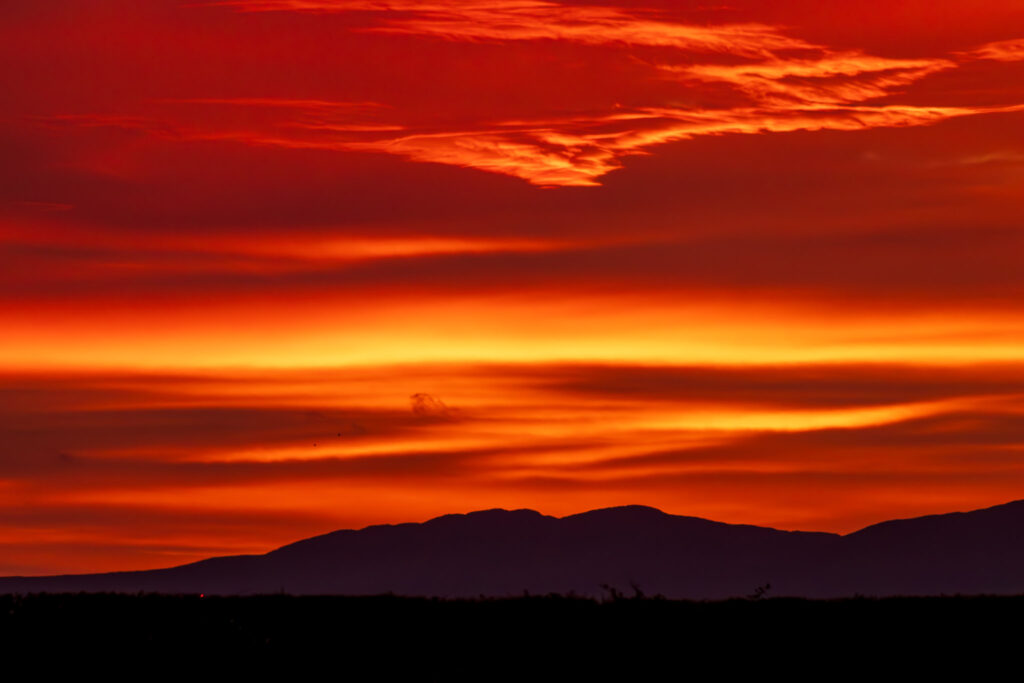 RAF Mona Crystal Clear Sunrise