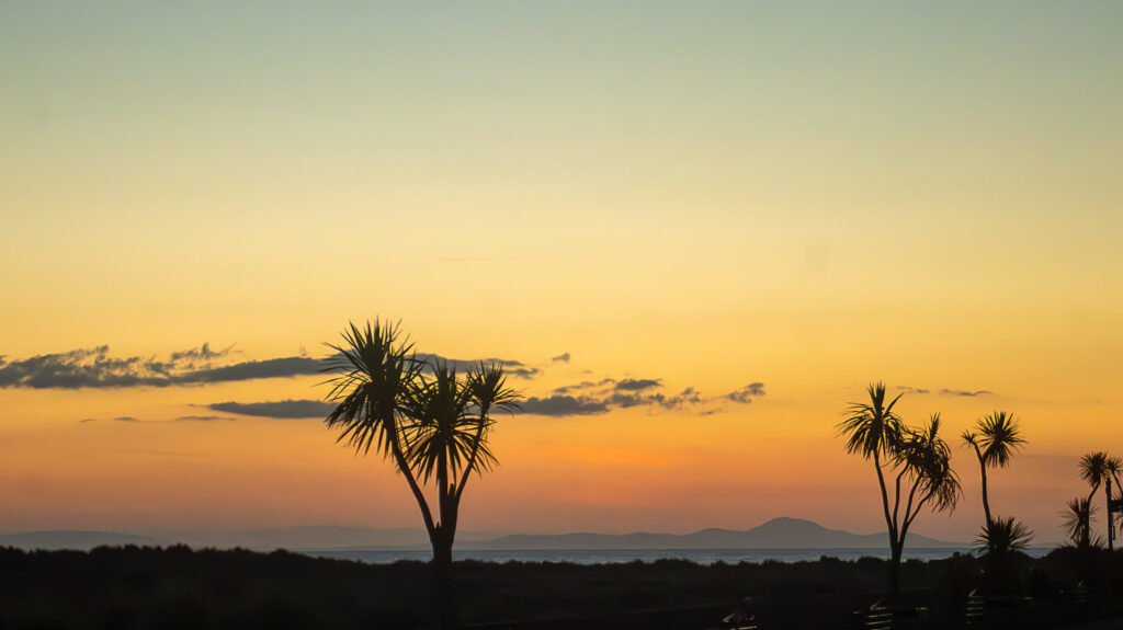 Barmouth Prominade Sunset