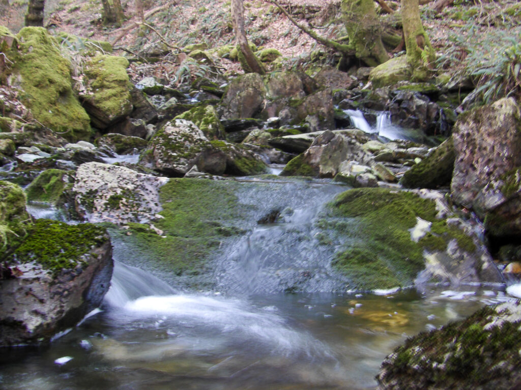 Aberglaslyn Pass Baby Waterfall