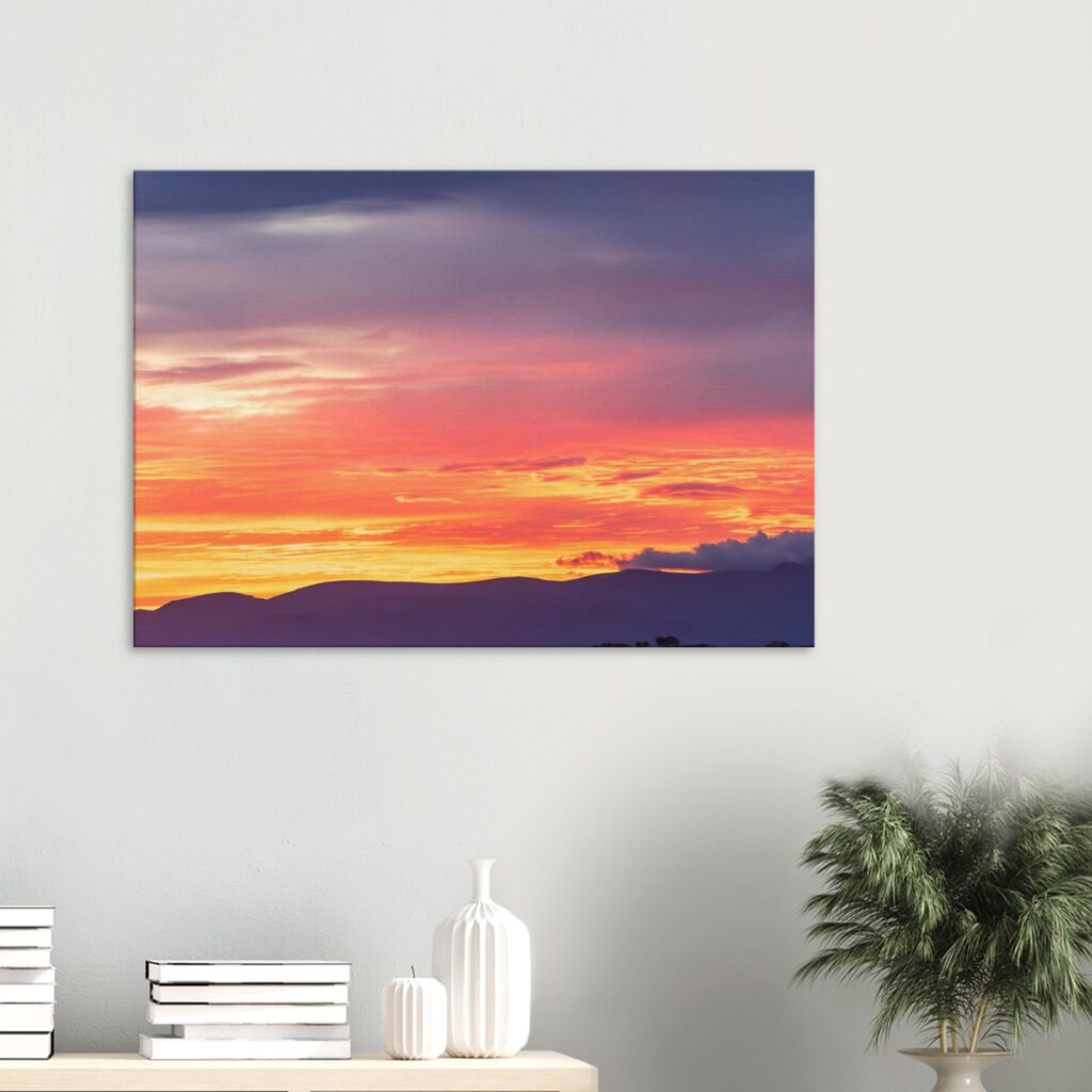 RAF Mona Cloudy Sunrise