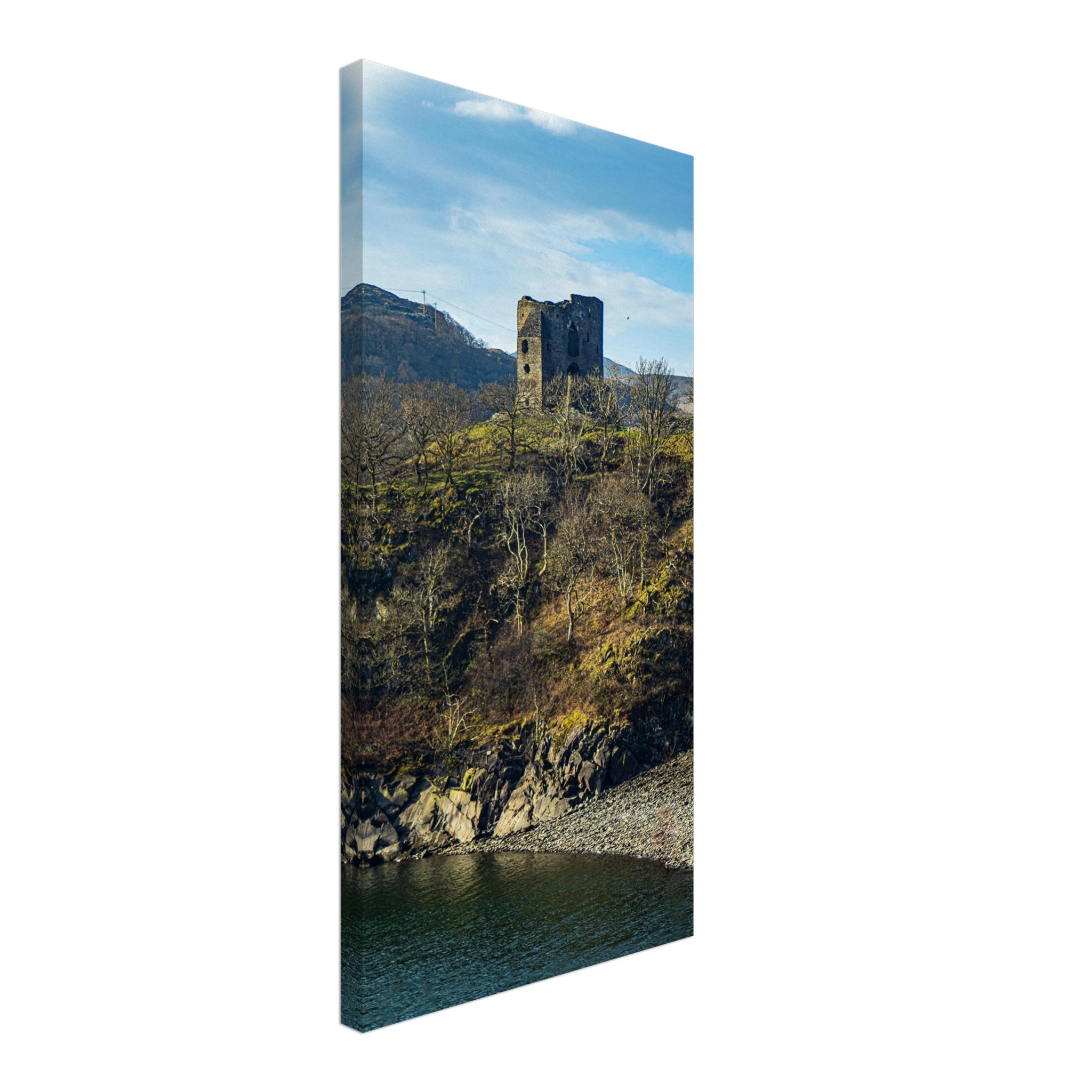 Dolbadarn Castle Beach