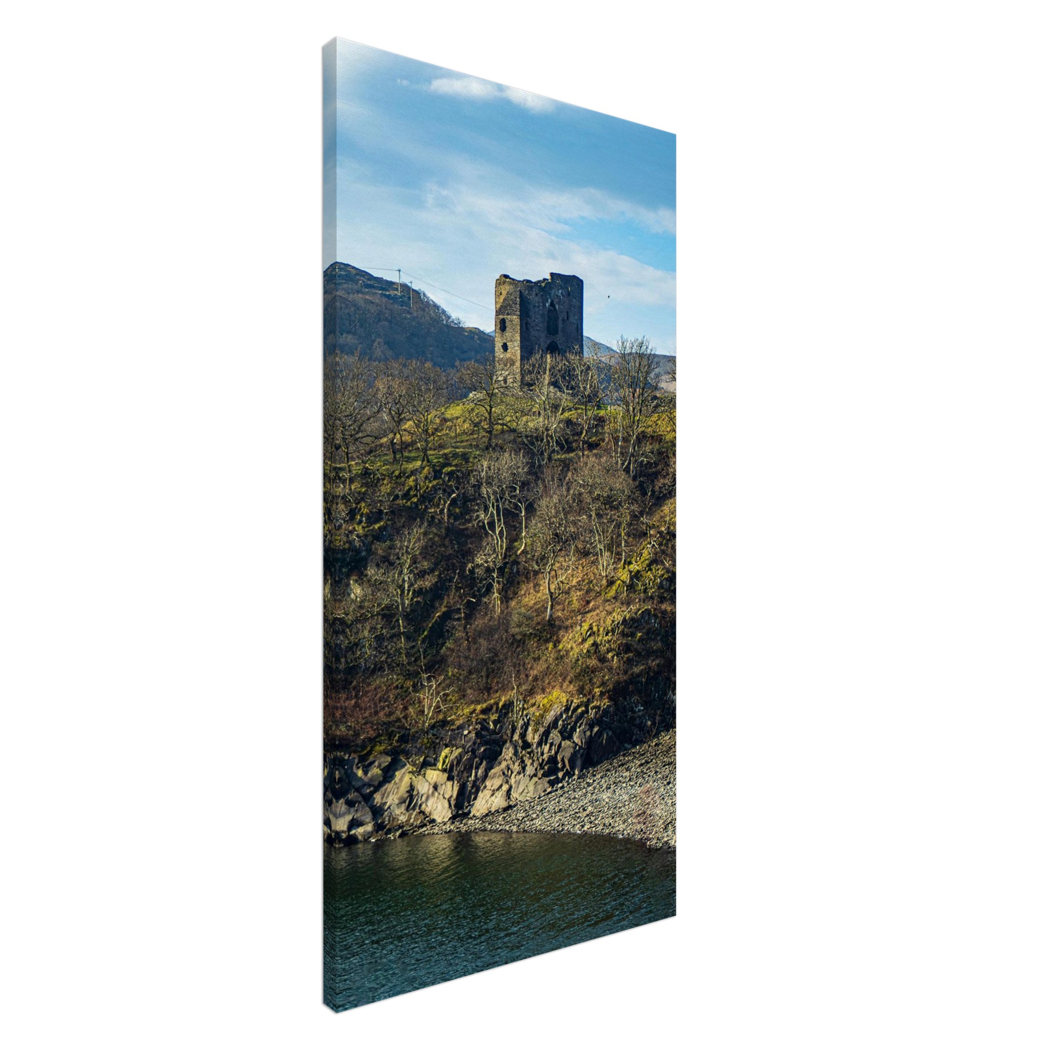 Dolbadarn Castle Beach