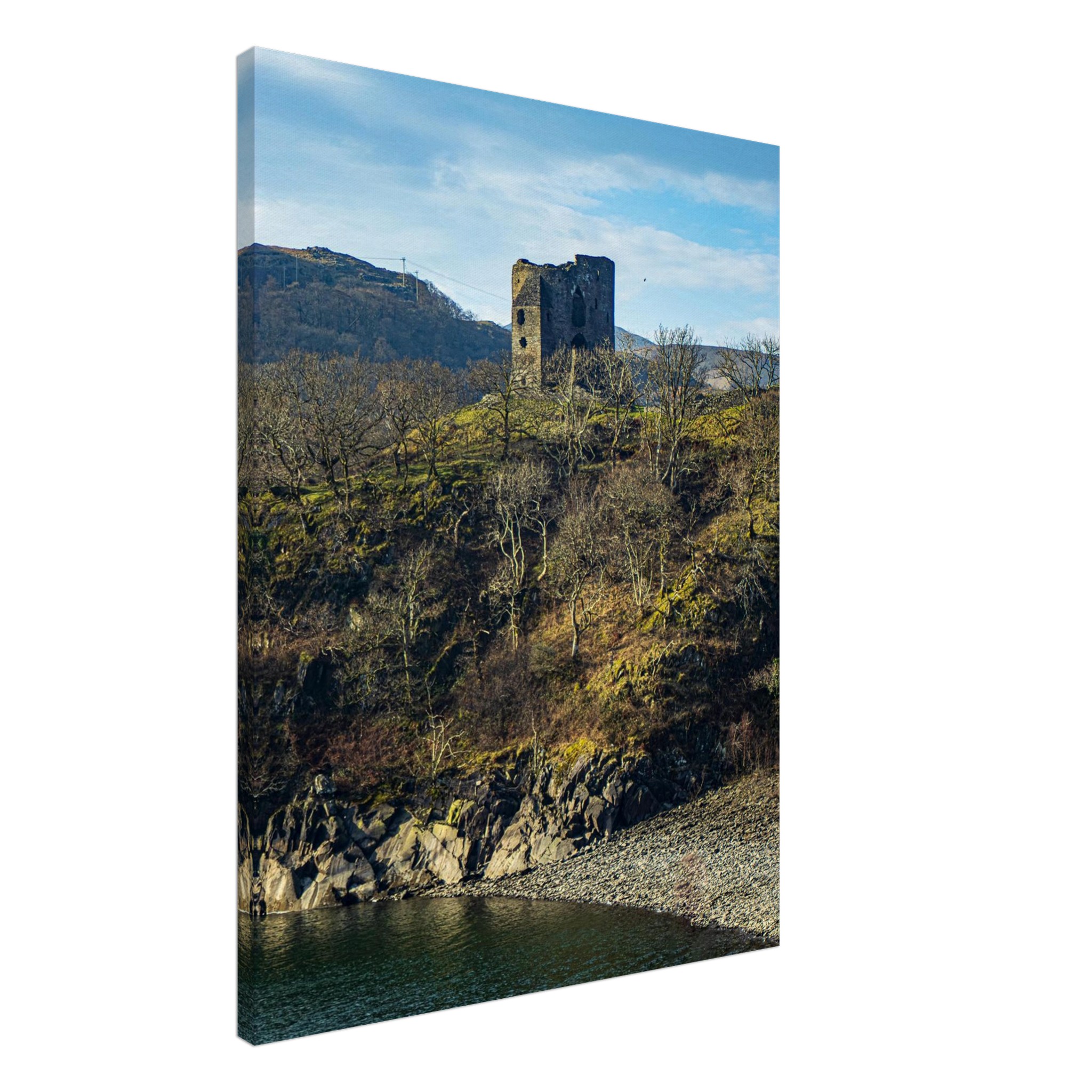 Dolbadarn Castle Beach