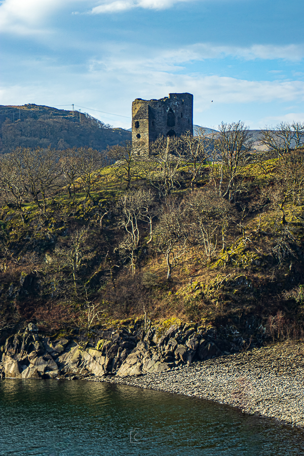 Dolbadarn Castle Beach