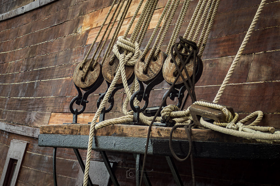 Galeon Andalucia Ship Rigging