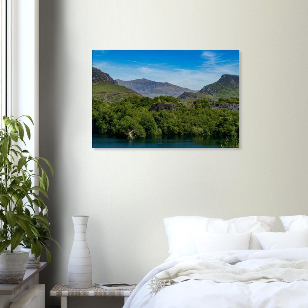 Dorothea Quarry Lake Canvas Print