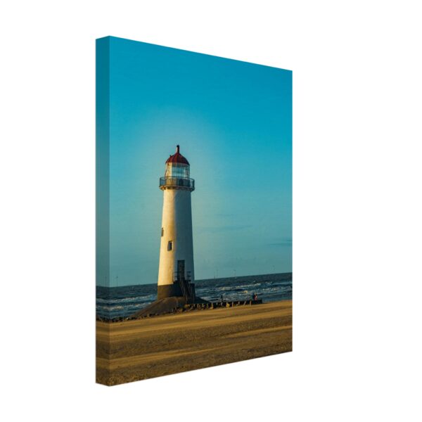 Point of Ayr Lighthouse Blue Hour Sunset