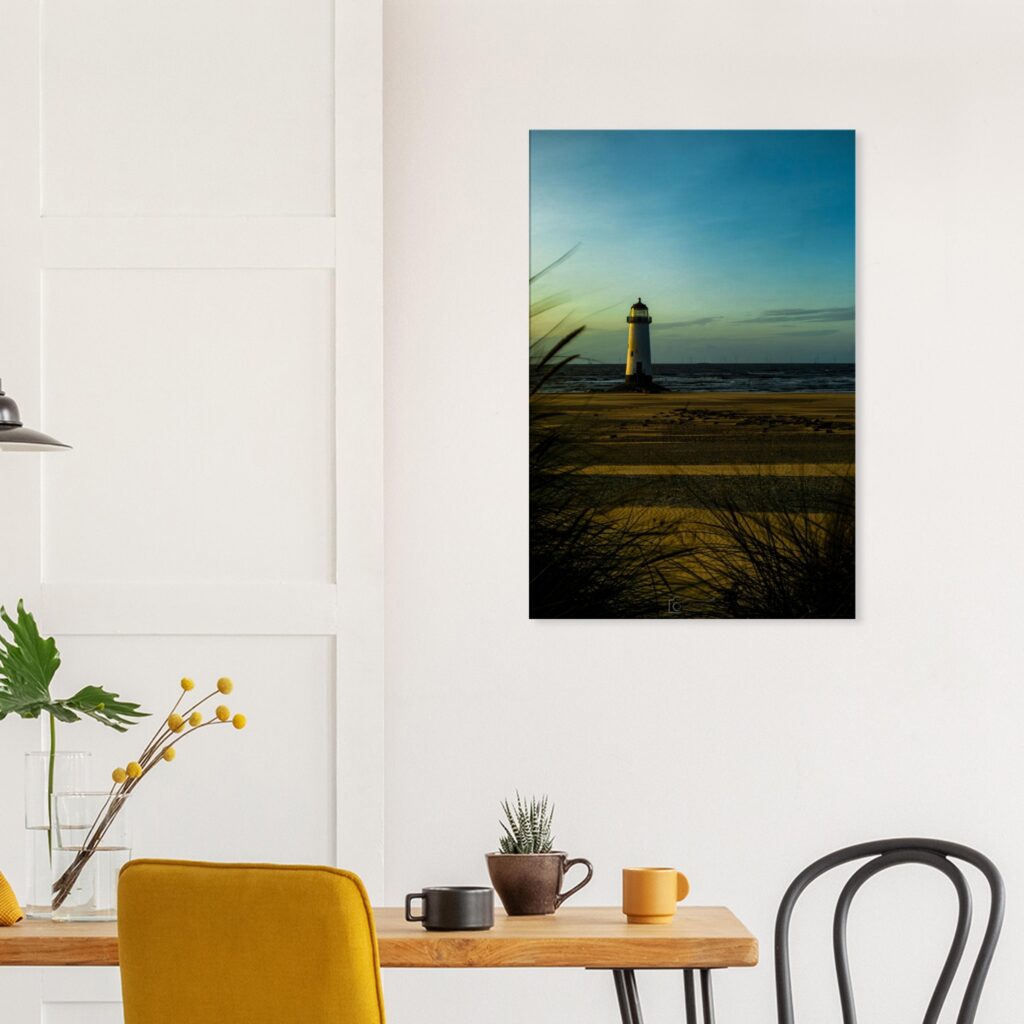 Point of Ayr Lighthouse Golden Hour