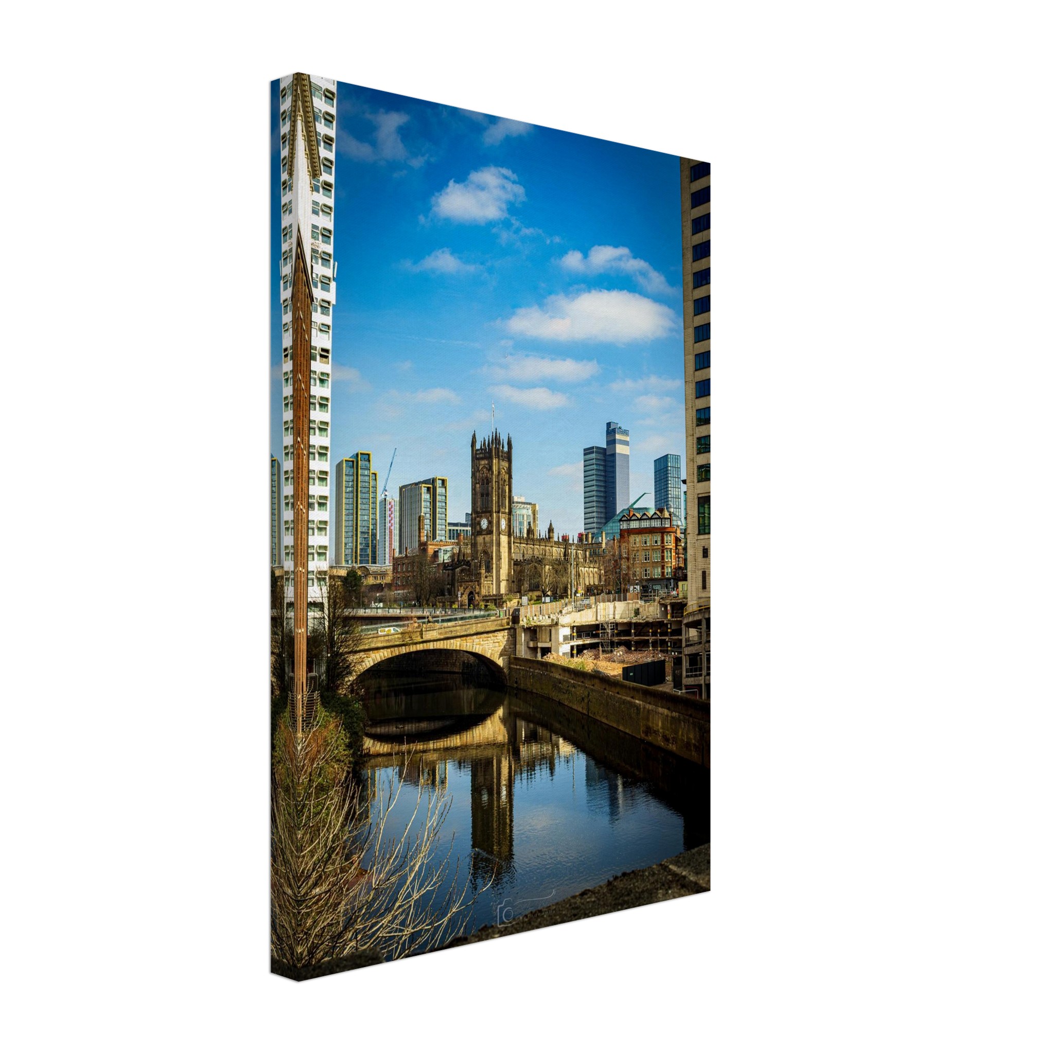 Reflections in Time Canvas Print