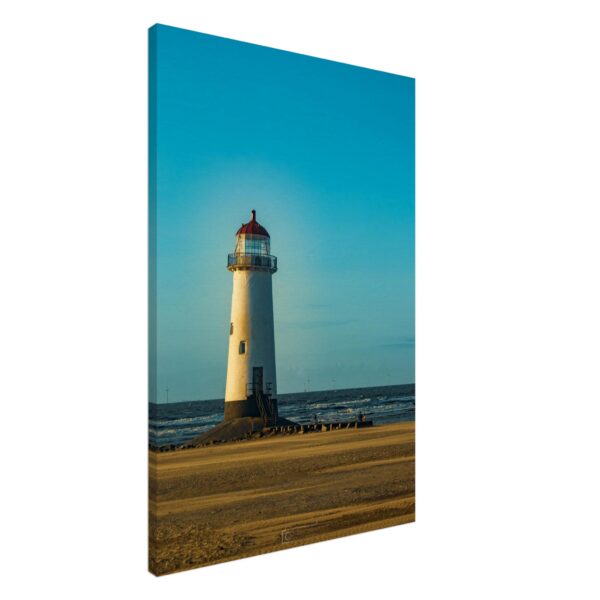 Point of Ayr Lighthouse Blue Hour Sunset