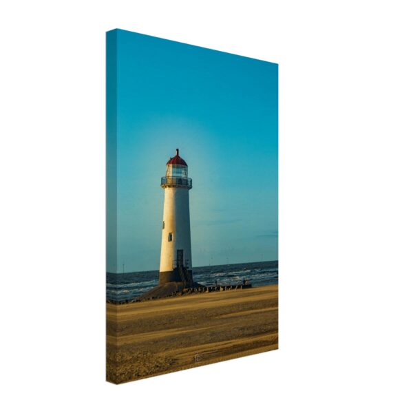 Point of Ayr Lighthouse Blue Hour Sunset
