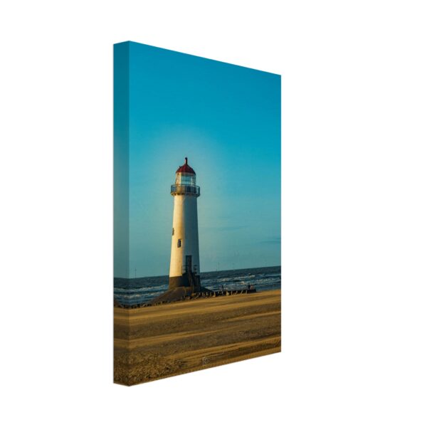 Point of Ayr Lighthouse Blue Hour Sunset