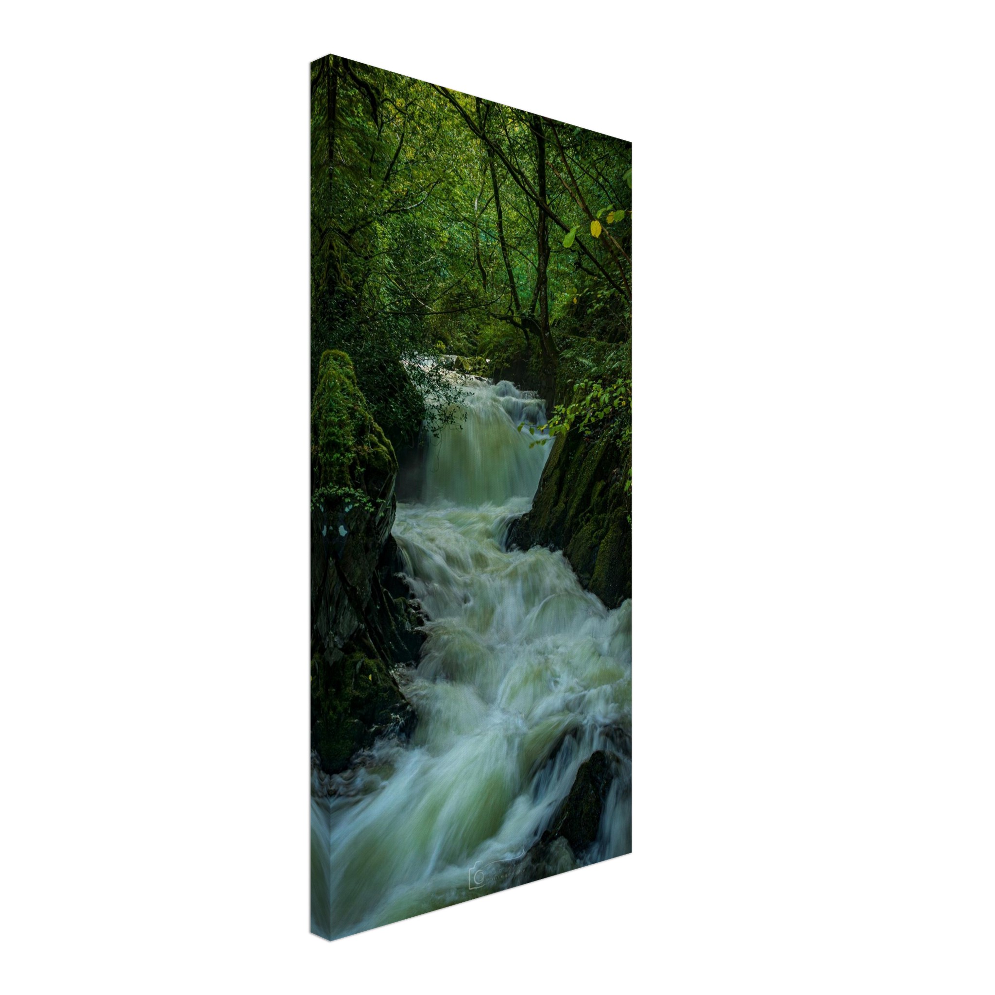 Rapids of Ceunant Mawr Small Waterfall