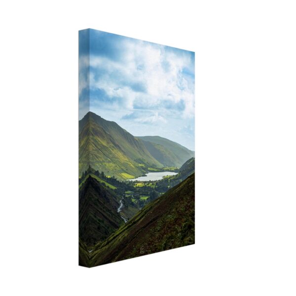 Bwlch Nant yr Arian Valley Landscape Sunset
