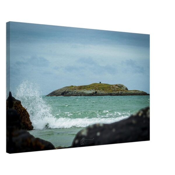 Incoming Tide at Bwa Gwyn Beach