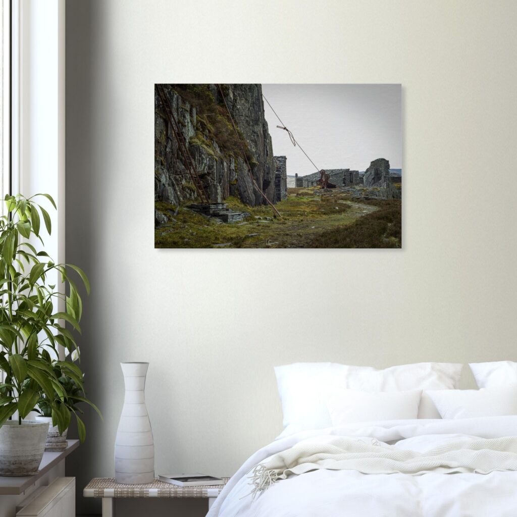 Dinorwic Quarry Industrial Heritage Disused Slate Machinery