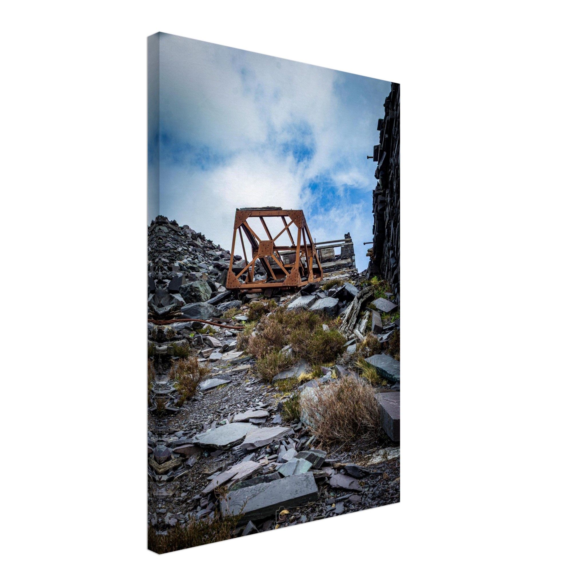 Dinorwig Quarry Rustic Pulley Systems