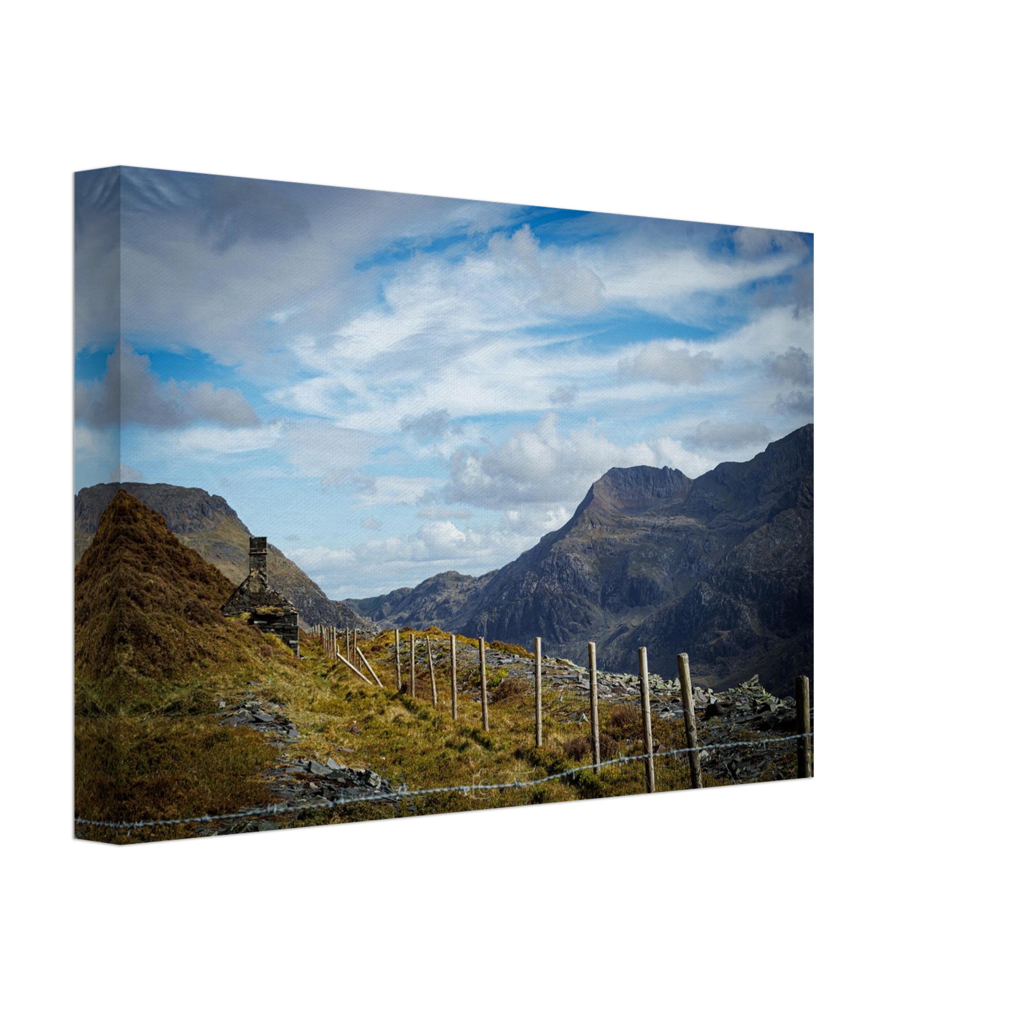 Dinorwig Quarry Mountain Valley Vista