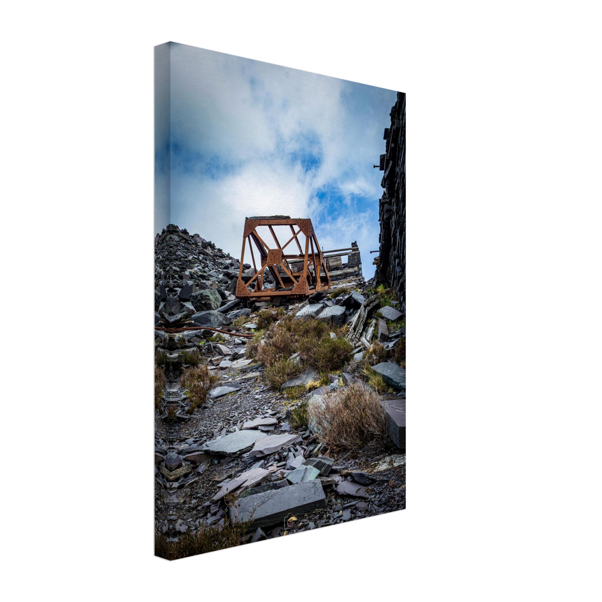Dinorwig Quarry Rustic Pulley Systems