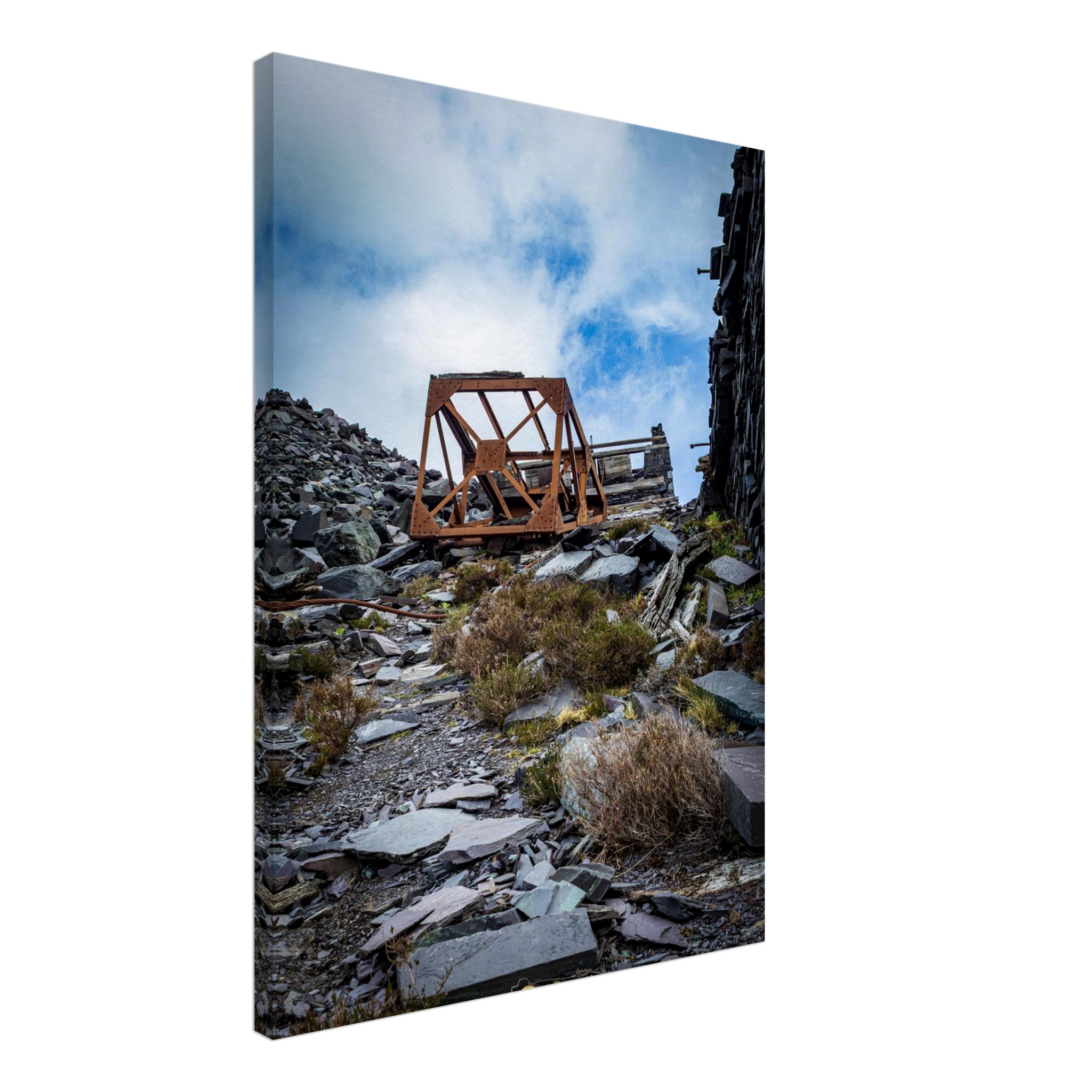 Dinorwig Quarry Rustic Pulley Systems