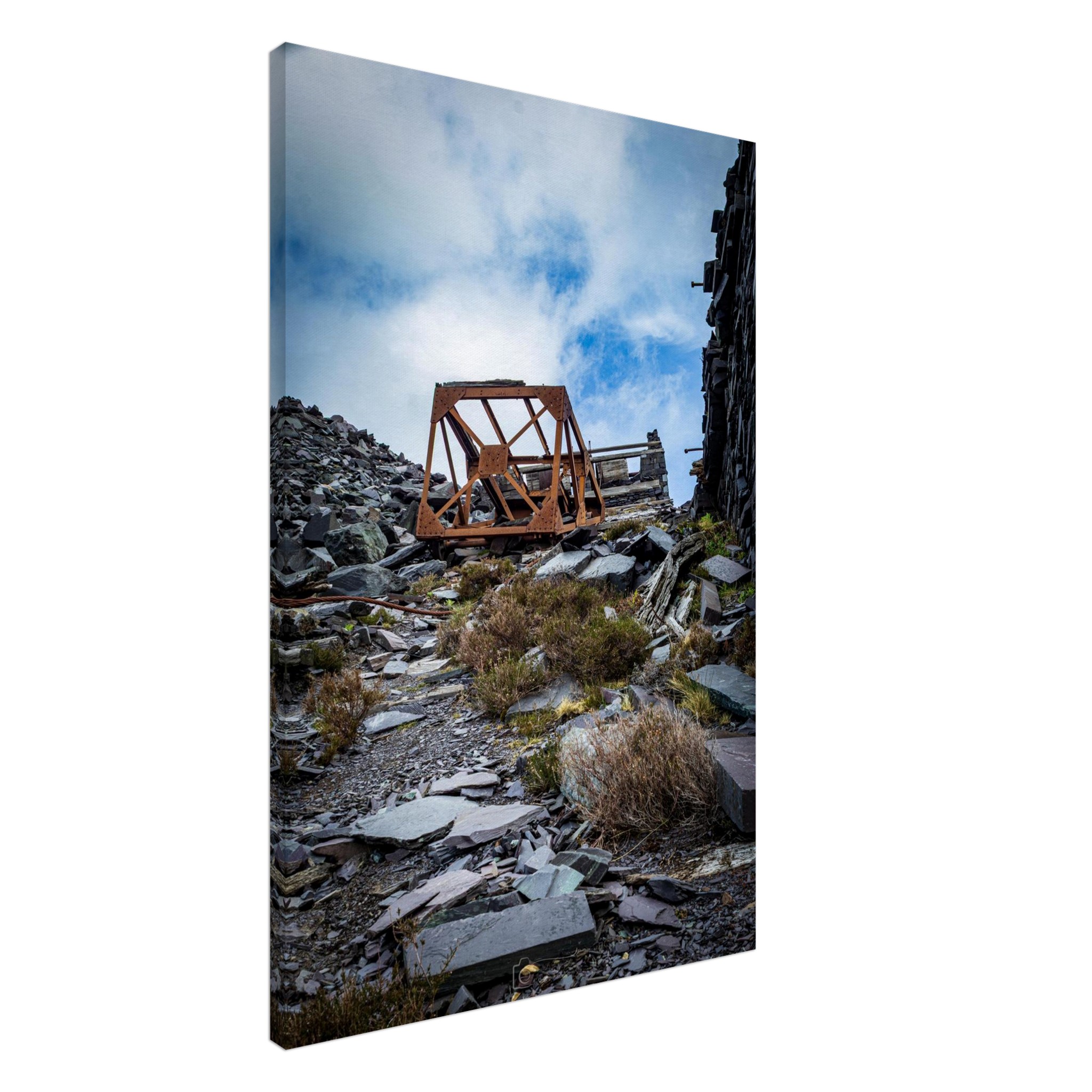 Dinorwig Quarry Rustic Pulley Systems