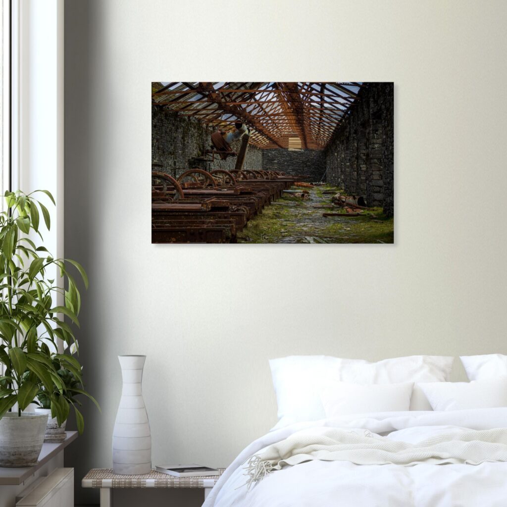 Shadows Of DinorwicQuarry Cutting Shed