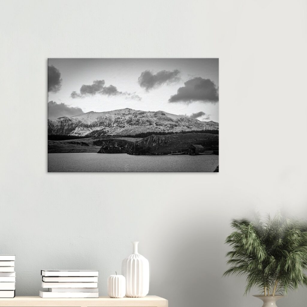 Snowcapped Snowdonia Lakeside Views