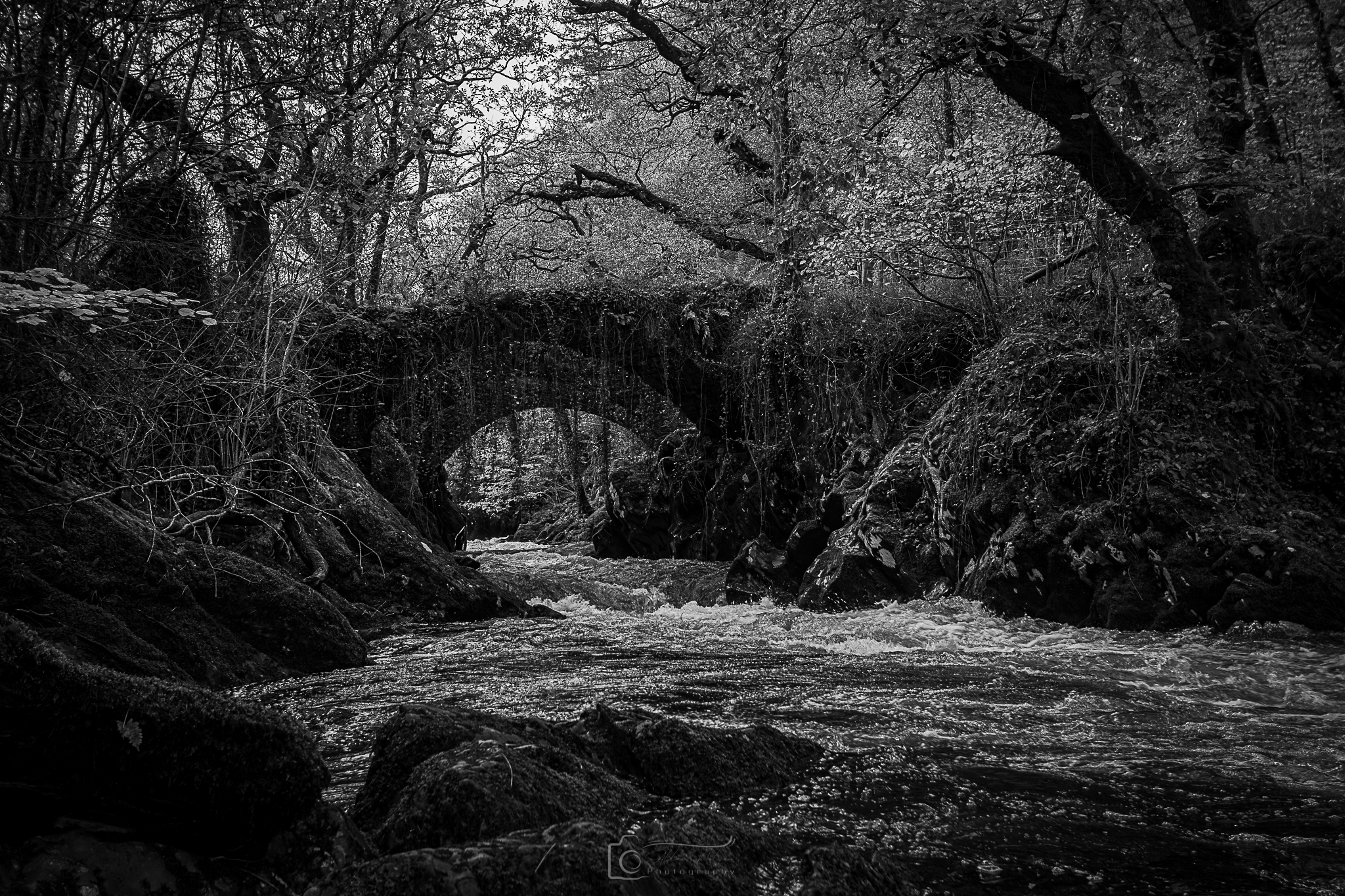 Ghostly Rapids of the Penmachno Packhorse Bridge