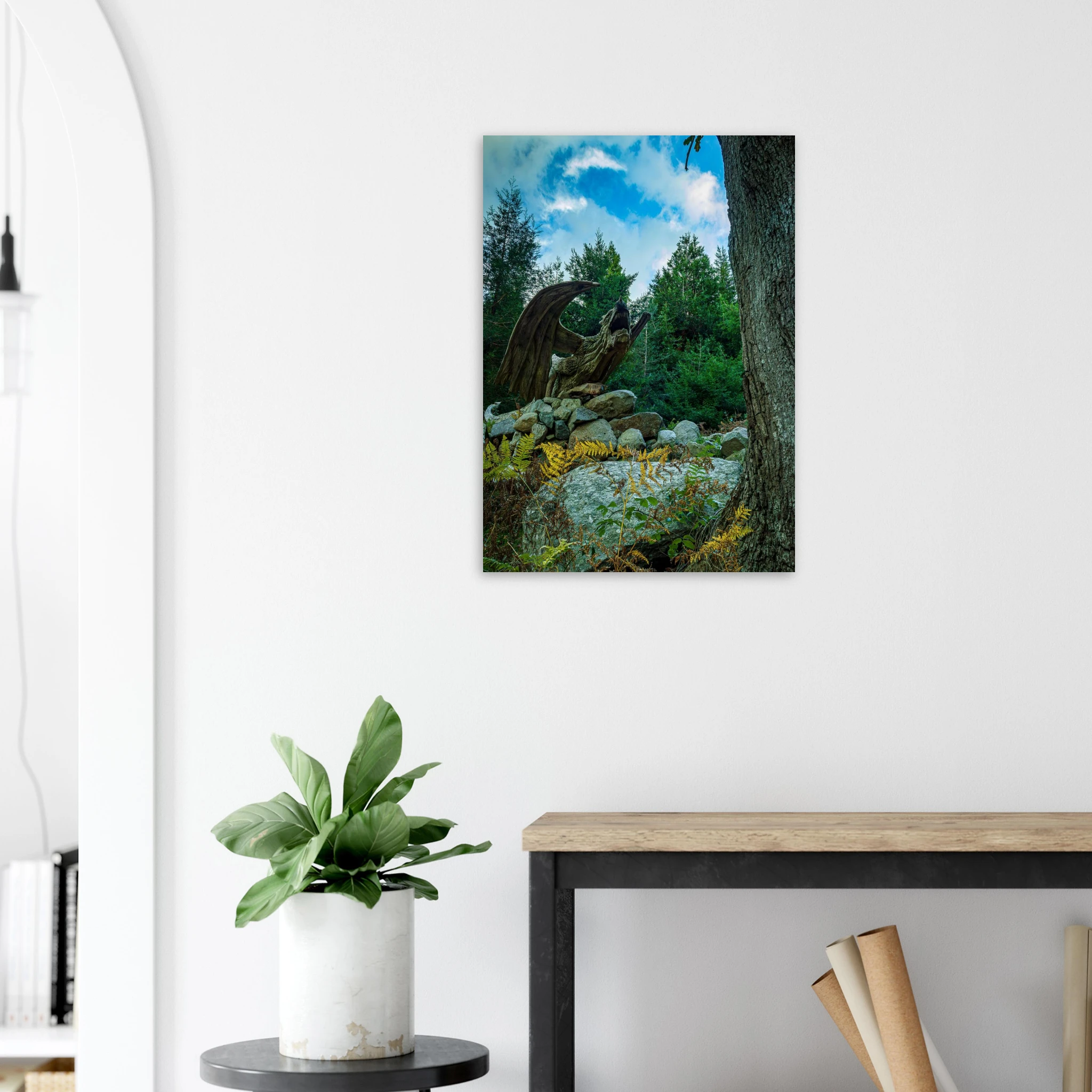 Roar Of The Dragon of Bethesda - Fine Art Poster