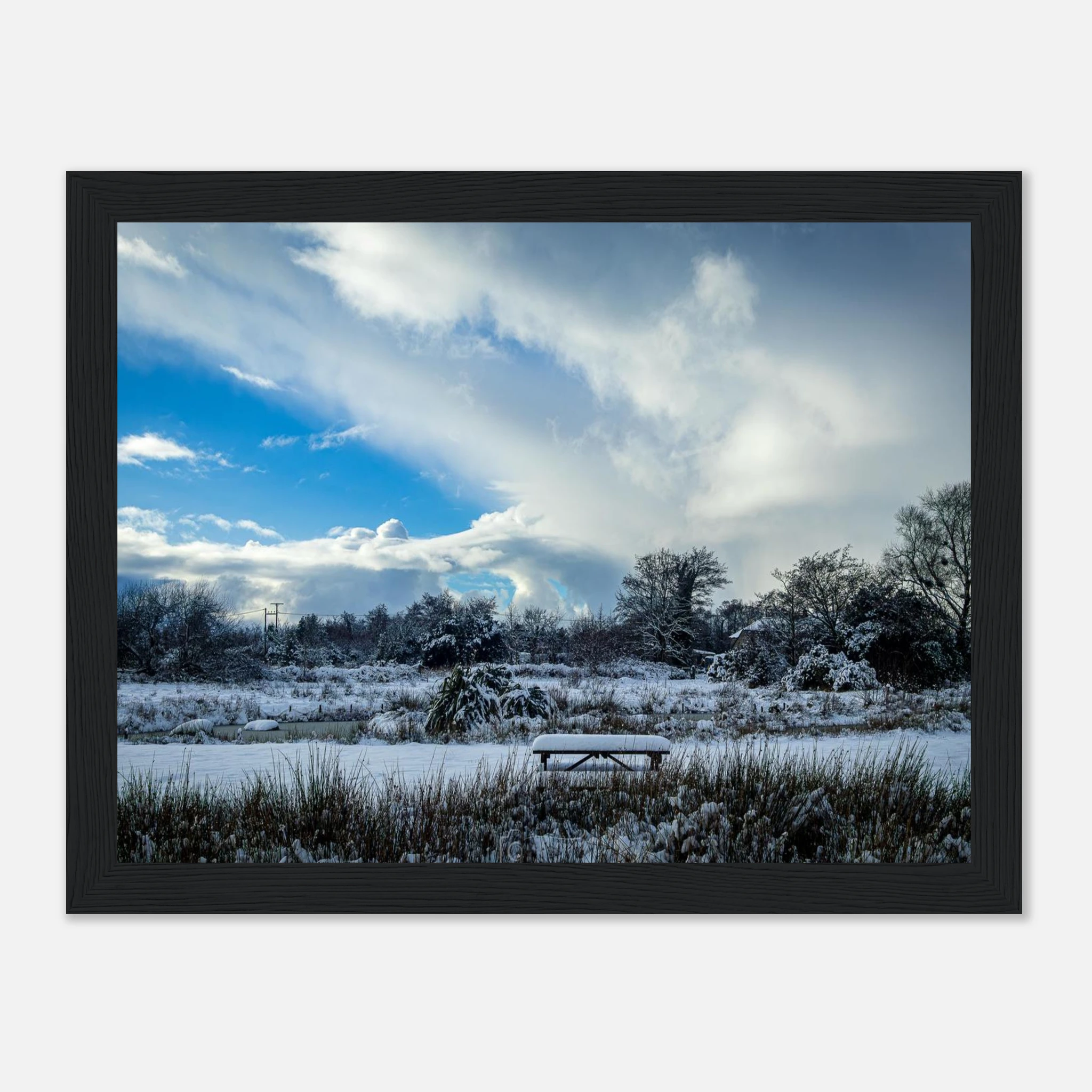 Lakeside View - Black or White Framed Photoograph