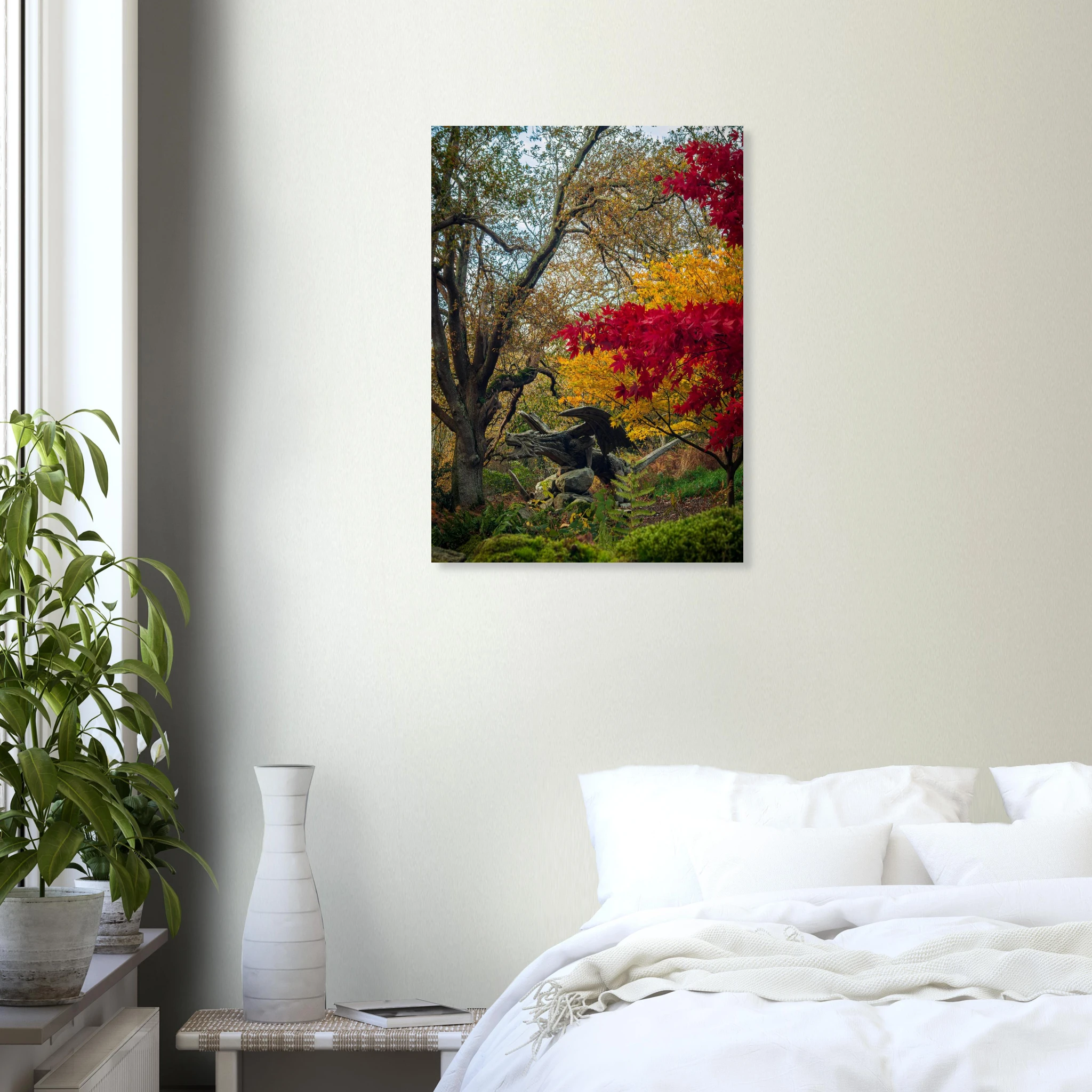 Autumnal Bethesda Dragon - Fine Art Poster