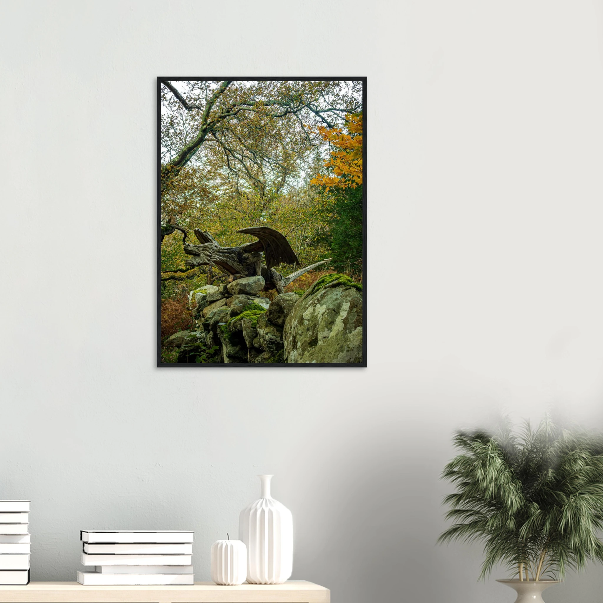 The Rise Of Dragon of Bethesda - Framed Photograph