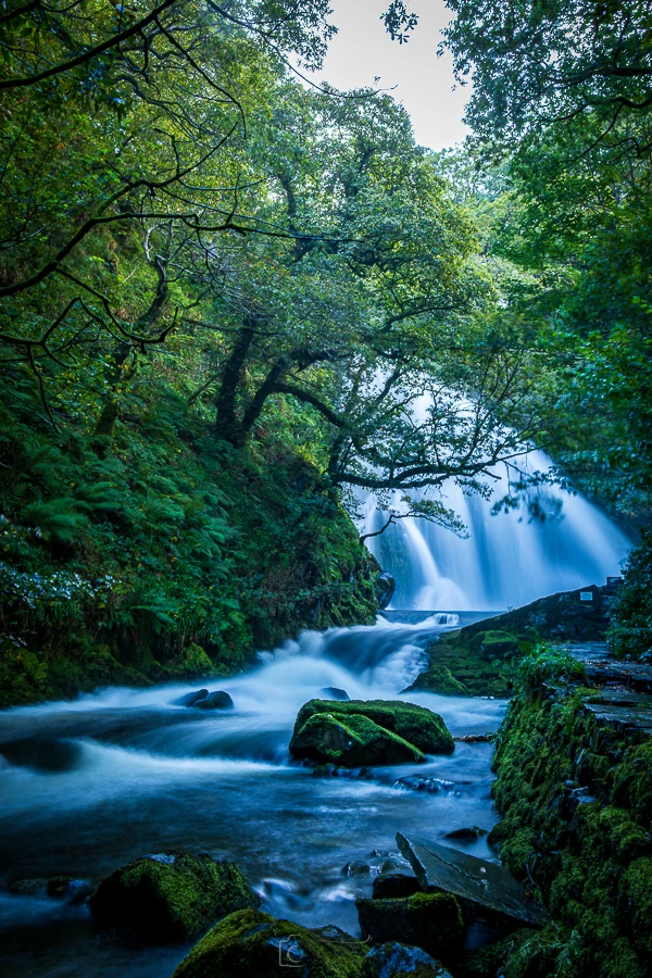 Ceunant Cynfal Rapid Waterfall of Snowdonia