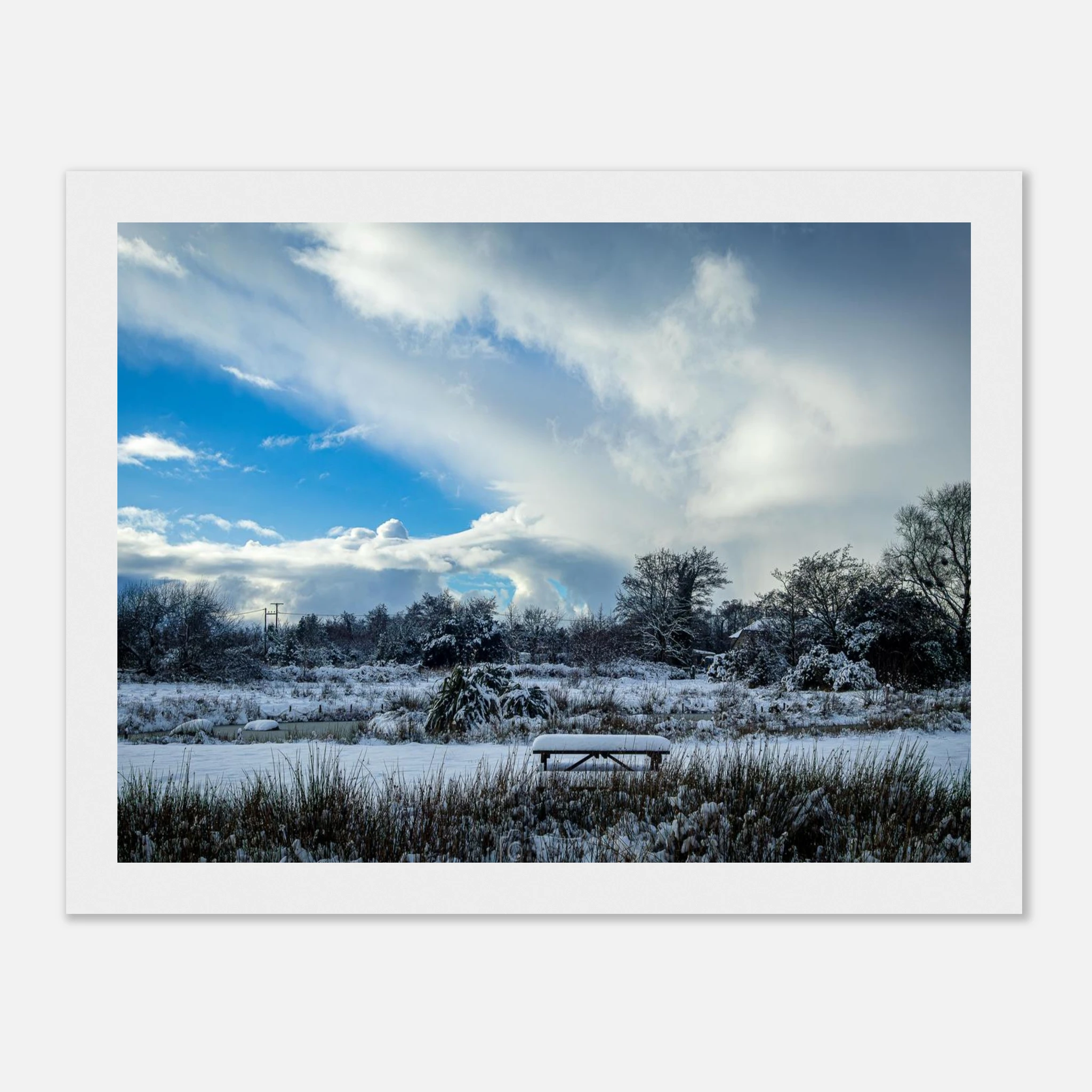 Lakeside View - Black or White Framed Photoograph