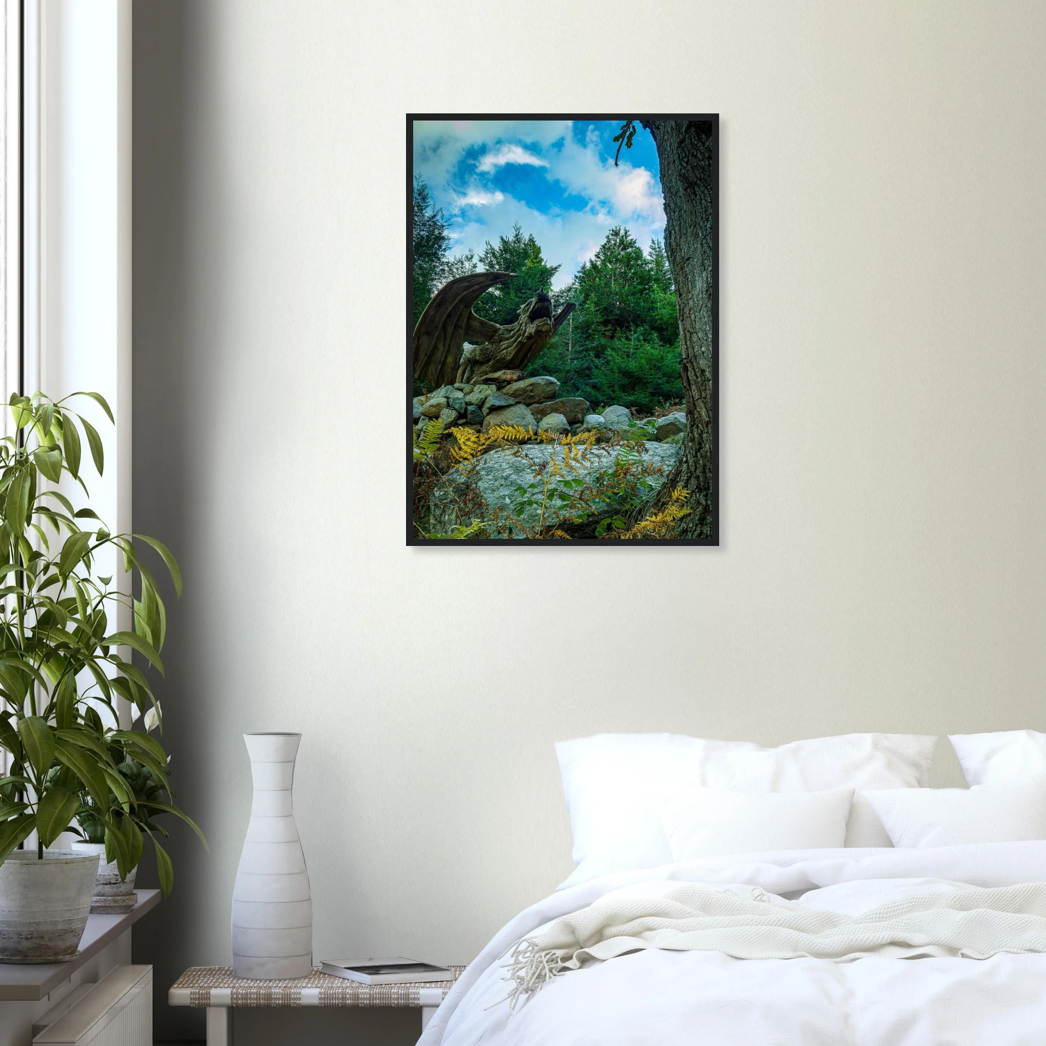 Roar Of The Dragon of Bethesda - Framed Photograph