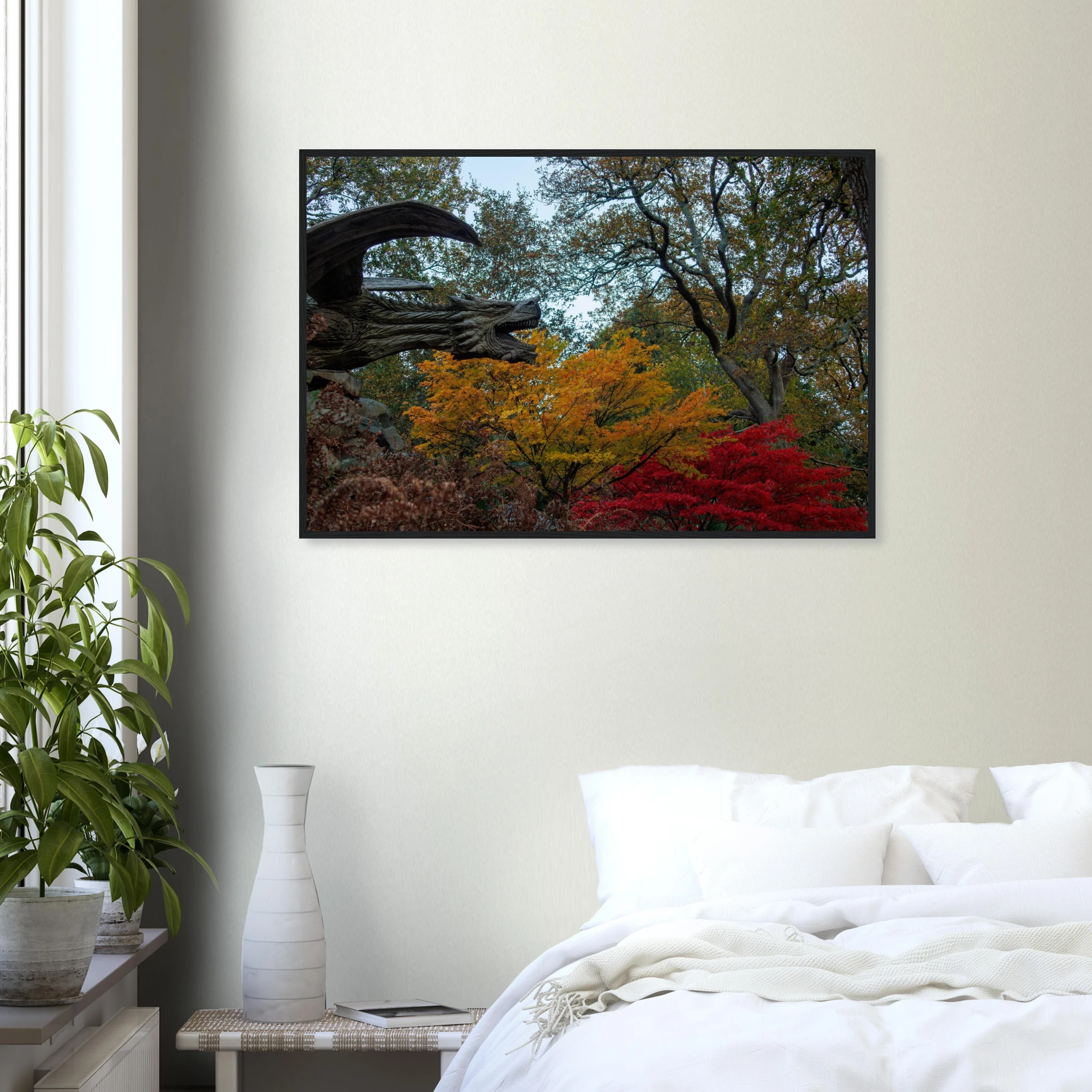 Dragon’s Breath - Black or White Framed Photograph